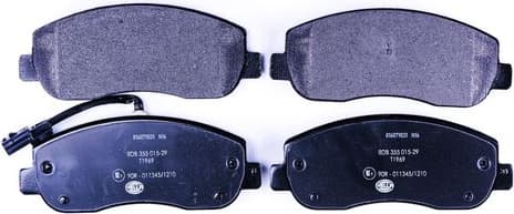 Brake Pad Set, disc brake 8DB 355 015-291