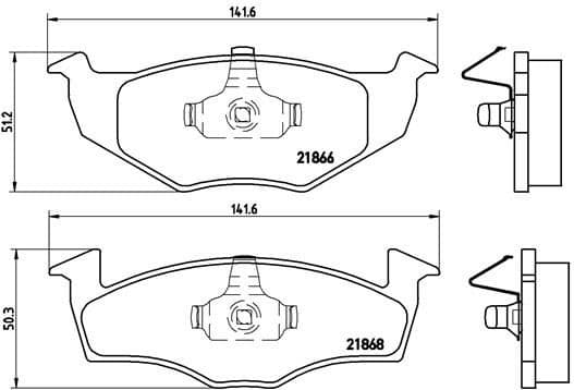 Brake Pad Set, disc brake PRIME LINE P85025