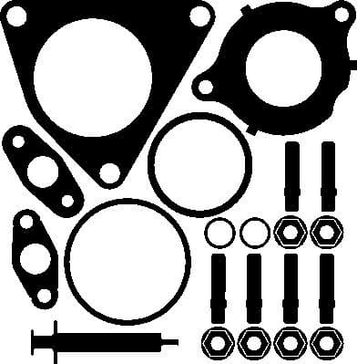 Turbocharger mounting kit 226.510