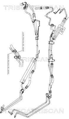 Hydraulic Hose, steering 8516 16038