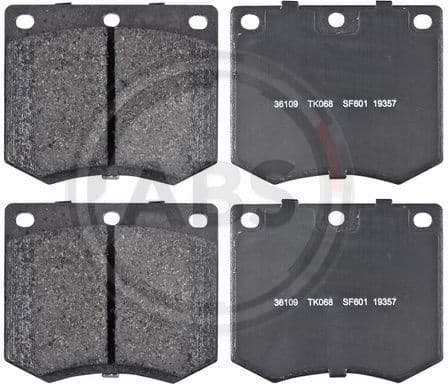 Brake Pad Set, disc brake A.B.S. 36109