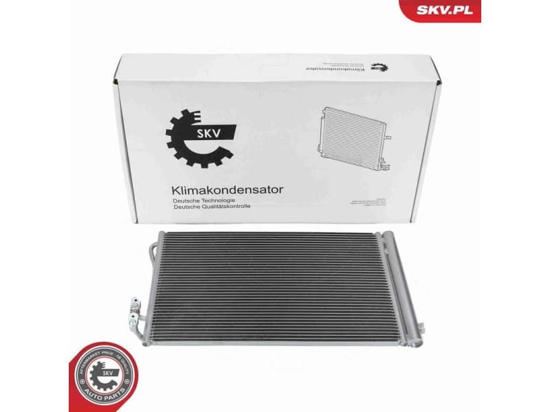 Condenser, air conditioning 86SKV278