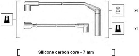 Ignition Cable Kit 941295070879