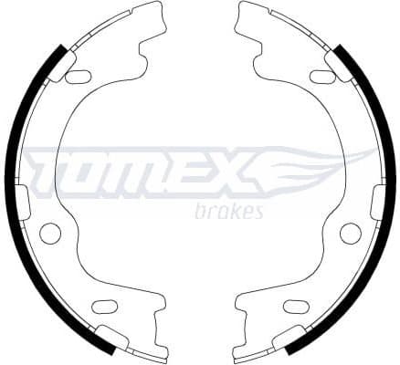 Brake Shoe Set TX 22-20