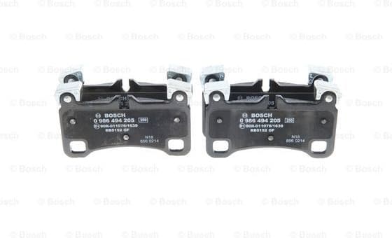 Brake Pad Set, disc brake 0986494205