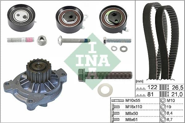 Water Pump & Timing Belt Kit 530048431