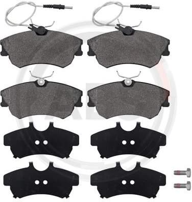 Brake Pad Set, disc brake 37019