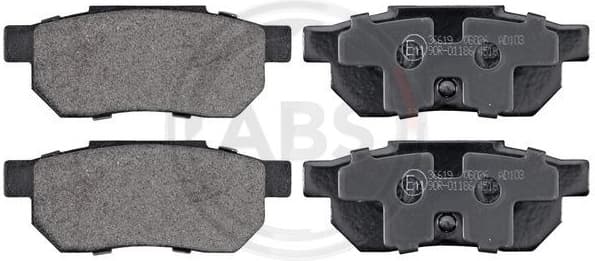 Brake Pad Set, disc brake 36619