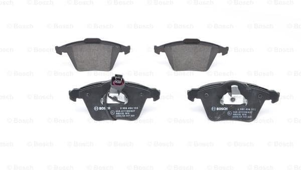 Brake Pad Set, disc brake 0986494103