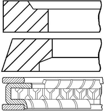 Piston Ring Set 08-786800-00