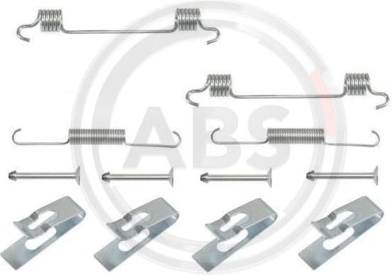 Accessory Kit, brake shoes 0808Q