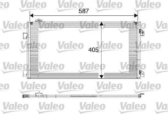 Condenser, air conditioning 817646