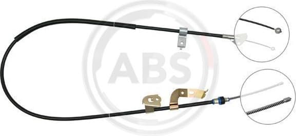 Cable Pull, parking brake K19907