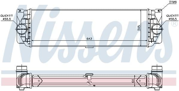 Charge Air Cooler ** FIRST FIT ** 96526