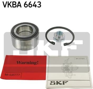 Wheel Bearing Kit VKBA 6643