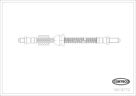 Brake Hose 19018772
