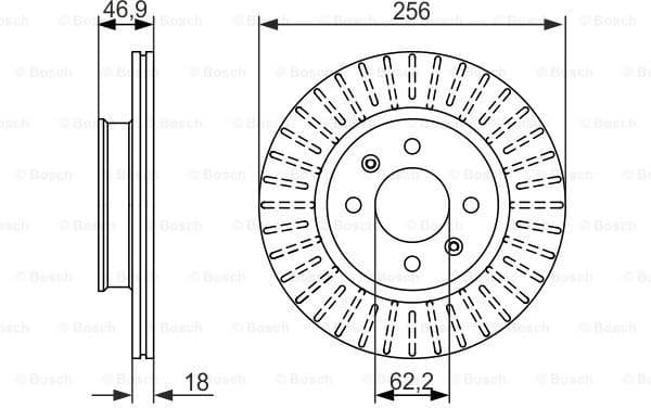 Brake Disc 0986479577