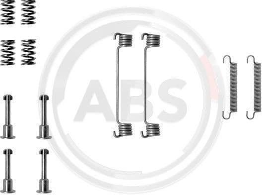 Accessory Kit, parking brake shoes 0690Q