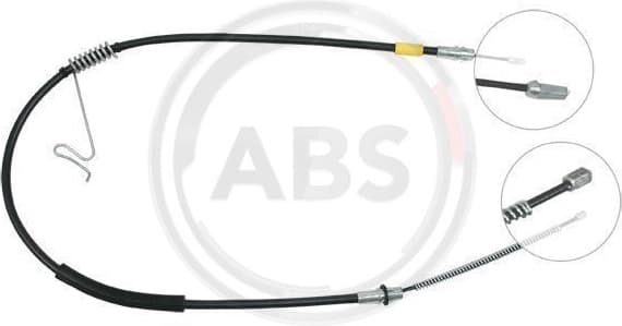 Cable Pull, parking brake K17898