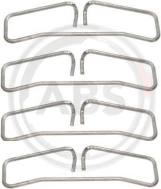 Accessory Kit, disc brake pad 1691Q