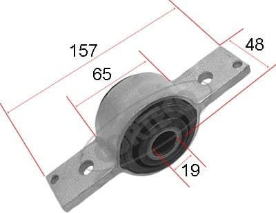 Mounting, control/trailing arm 80000483