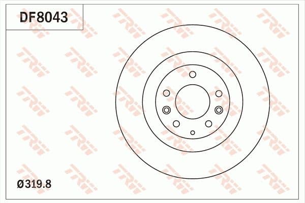 Brake Disc DF8043