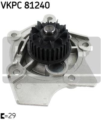 Water Pump, engine cooling VKPC 81240