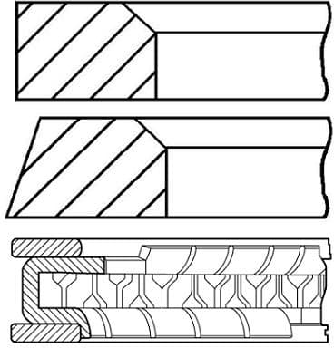 Piston Ring Set 08-154200-00