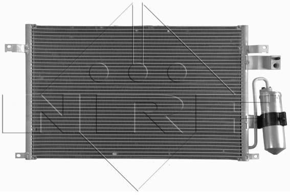 Condenser, air conditioning EASY FIT 350017