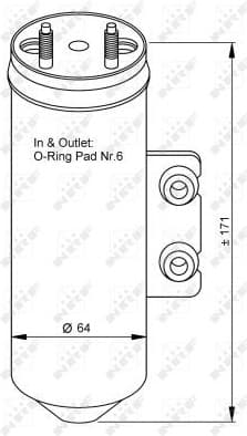 Dryer, air conditioning EASY FIT 33198