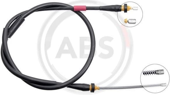 Cable Pull, parking brake K17286
