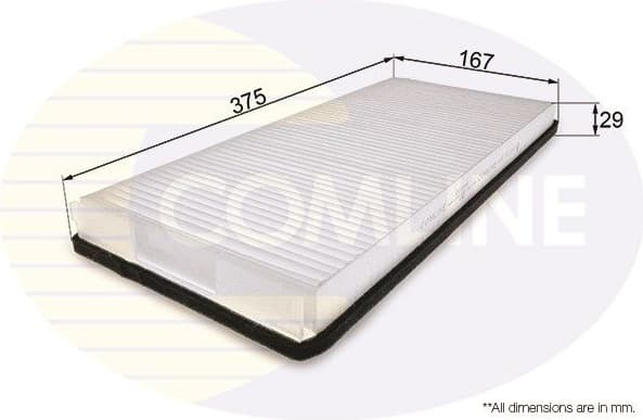 Filter, cabin air EKF248
