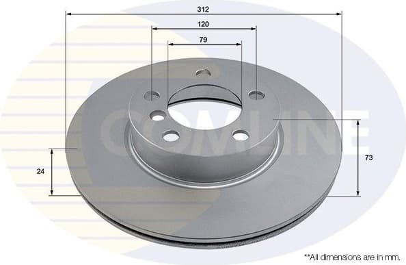 Brake Disc COATED ADC2914V
