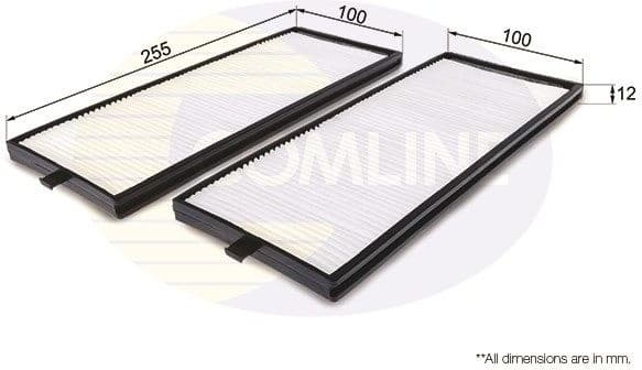 Filter, cabin air EKF216