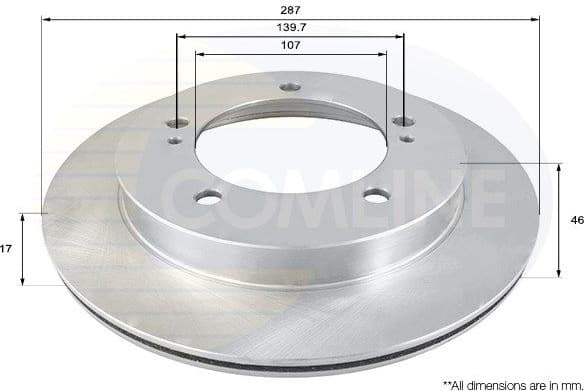 Brake Disc ADC0907V