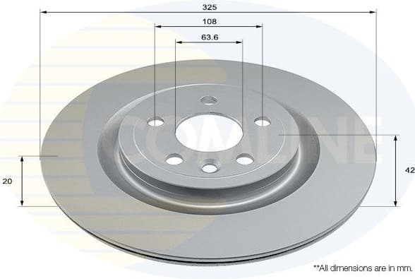 Brake Disc COATED ADC2933V
