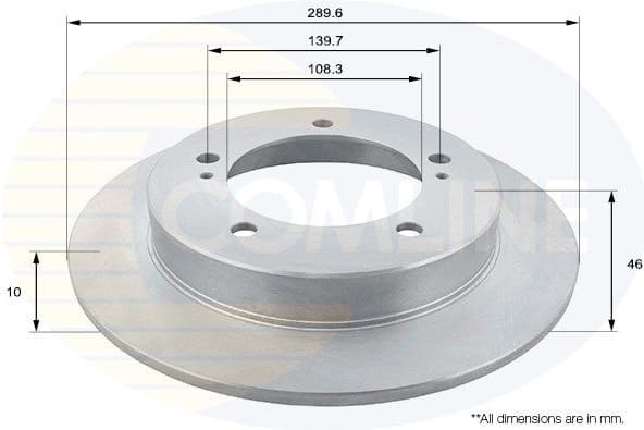 Brake Disc COATED ADC0933