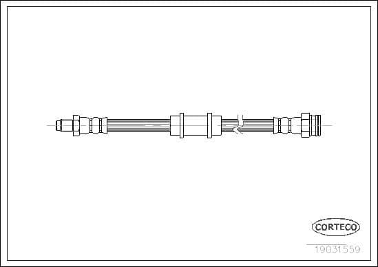 Brake Hose 19031559