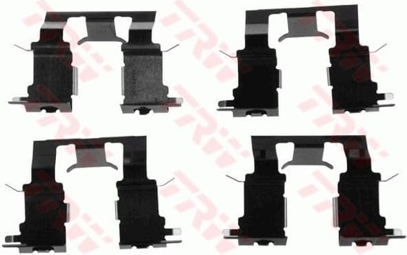 Accessory Kit, disc brake pad PFK512