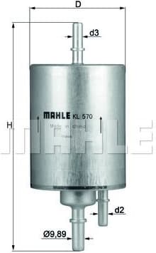 Fuel Filter KL570