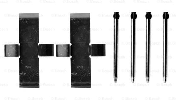 Accessory Kit, disc brake pad 1987474002