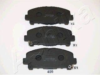 Brake Pad Set, disc brake 50-04-409