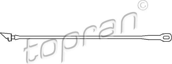 Strap, cargo space cover 102 672