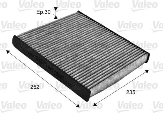 Filter, cabin air VALEO PROTECT 715720
