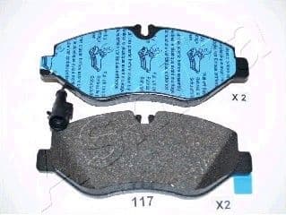 Brake Pad Set, disc brake 50-01-117