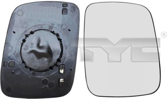 Mirror Glass, exterior mirror 337-0087-1