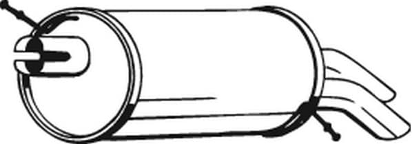 Rear Muffler 154-317