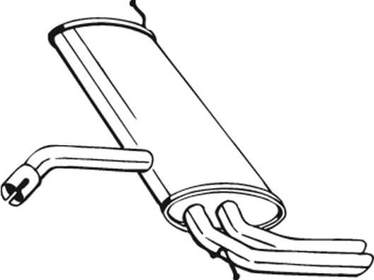 Rear Muffler 227-049