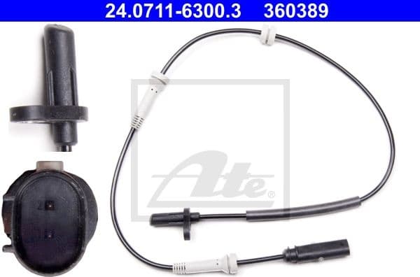 Sensor, wheel speed 24.0711-6300.3