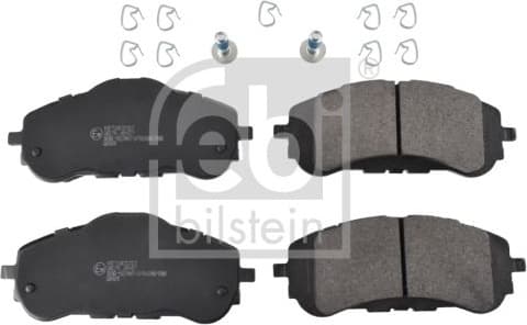 Brake Pad Set, disc brake 116241